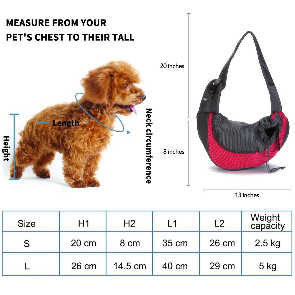 Pet Puppy Carrier Travel Shoulder Bag Single Handbag Tote Pouch