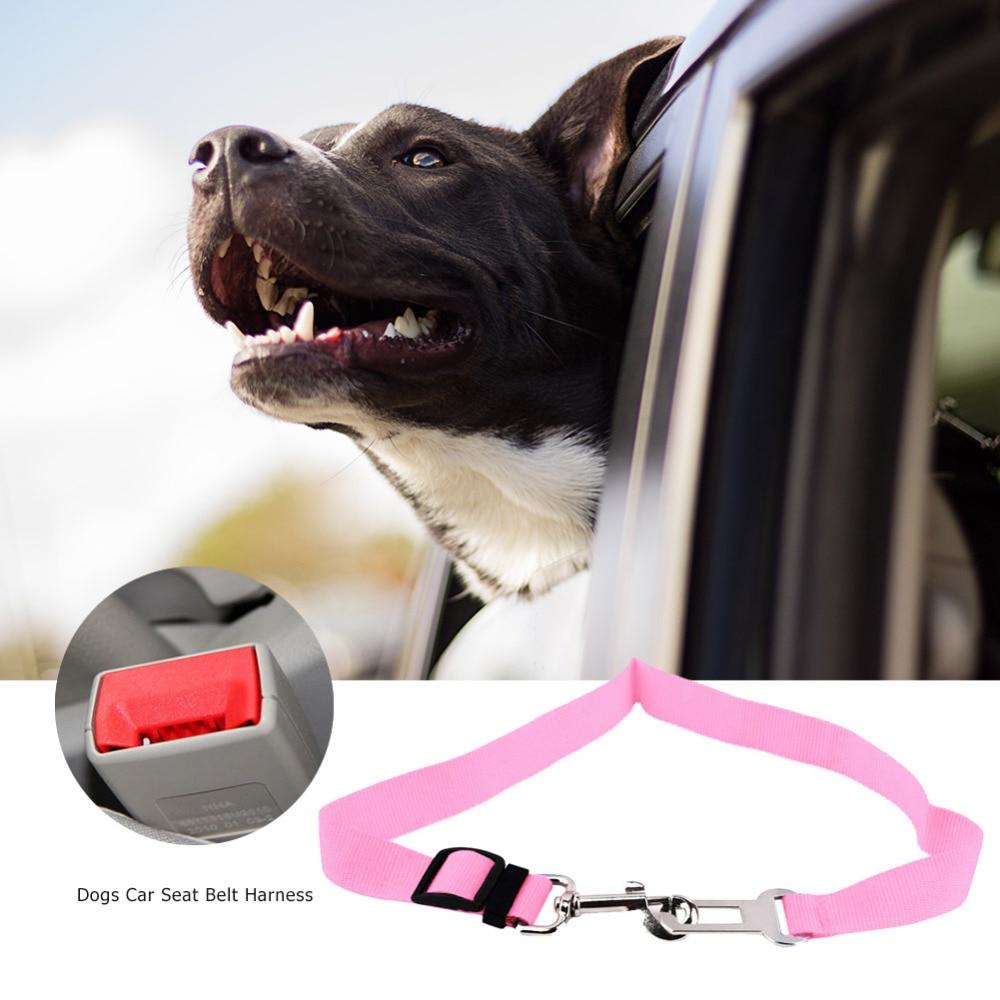 Adjustable Dog Car Seatbelt Harness Lead Clip Pet Supplies