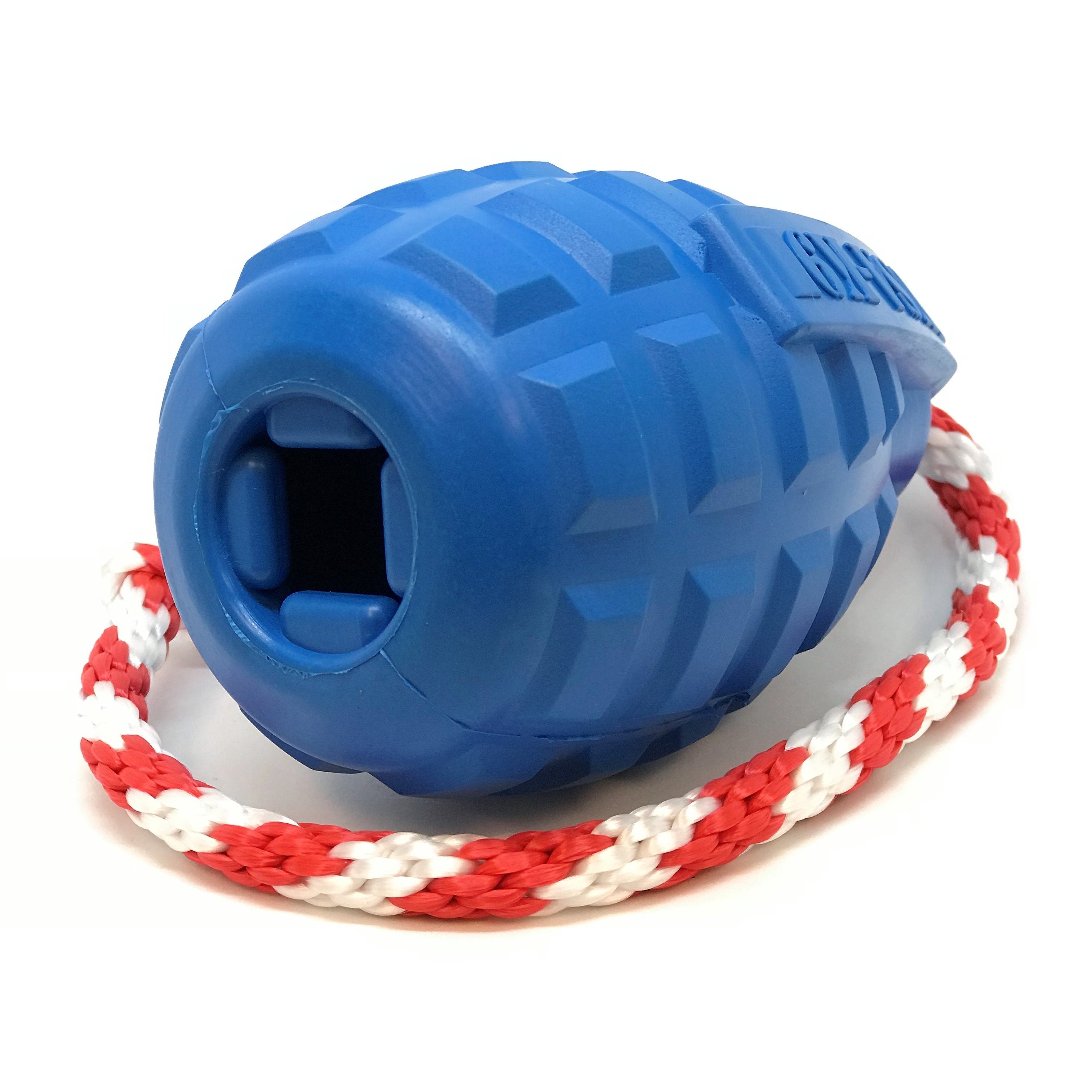 USA-K9 Grenade Durable Rubber Chew Toy