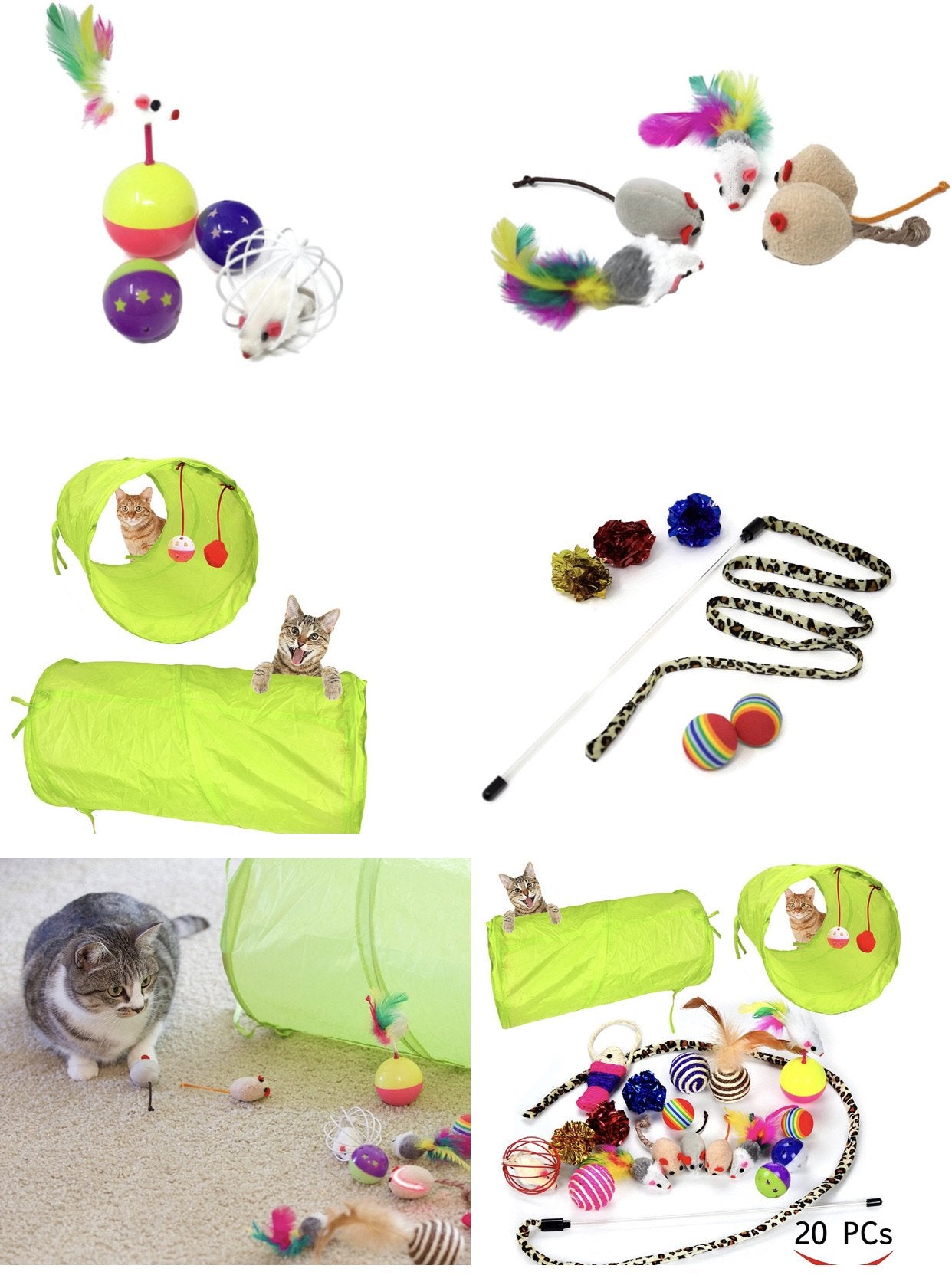 Cat Tunnel Toy