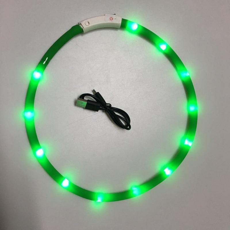 USB Rechargeable Flashing Night Dog Collars