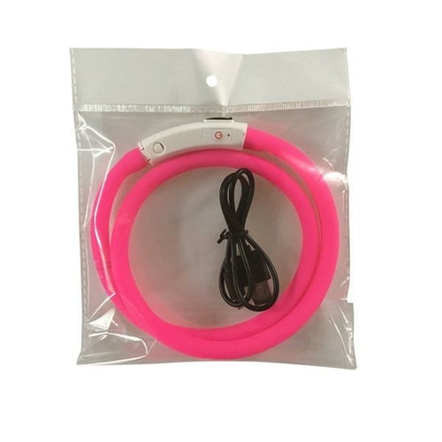 USB Rechargeable Flashing Night Dog Collars